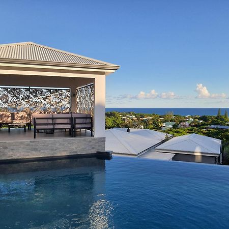 Villa Orchidee Vue Mer Piscine &Spa - V. Ciel&Mer Сен Франсоа Екстериор снимка