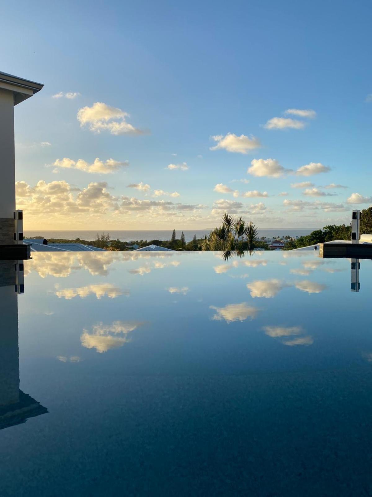 Villa Orchidee Vue Mer Piscine &Spa - V. Ciel&Mer Сен Франсоа Екстериор снимка